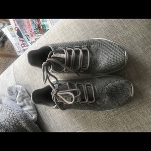 Grey Adidas Tubulars
